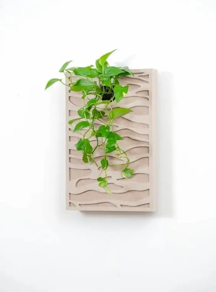 Decorative objects - Vegetal acoustic panel - Sand 60 × 40 - ARTENA VEGETAL