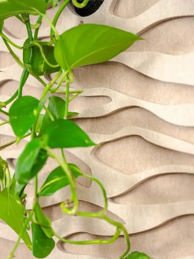 Decorative objects - Vegetal acoustic panel - Sand 60 × 40 - ARTENA VEGETAL