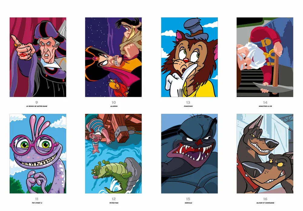 Stationery - Coloriages mystères Disney Best of Méchants - HACHETTE LIVRE