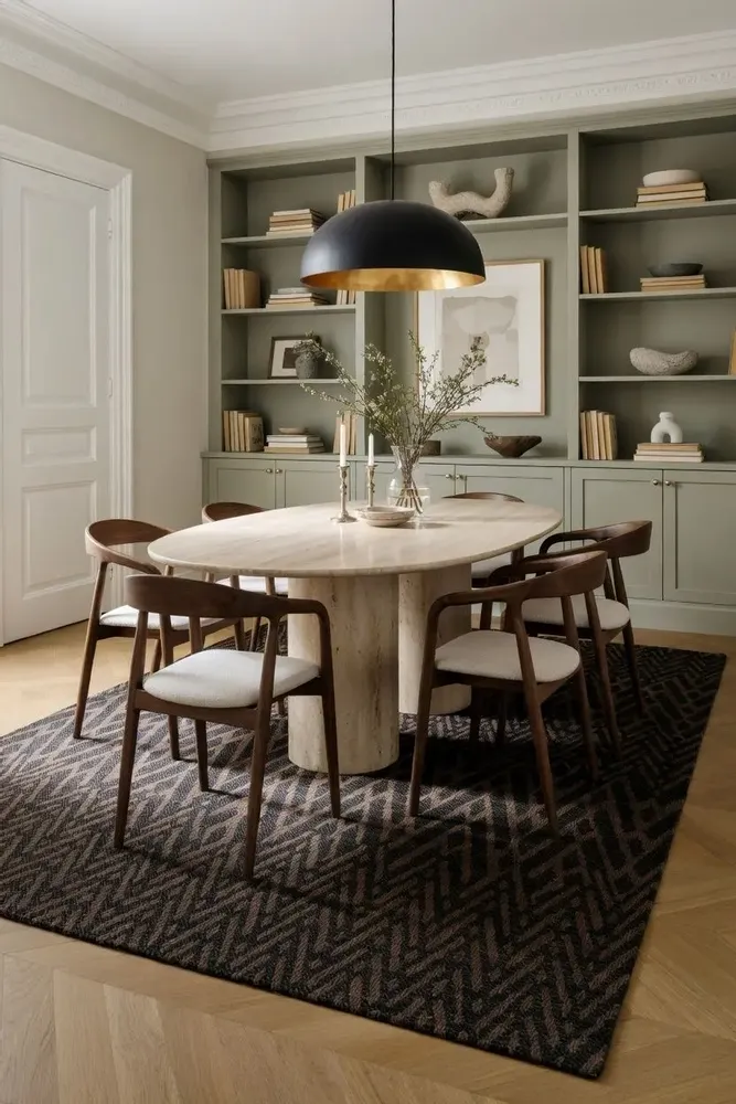 Tapis - Tapis Nomad Brun en Laine et lin - COCONO