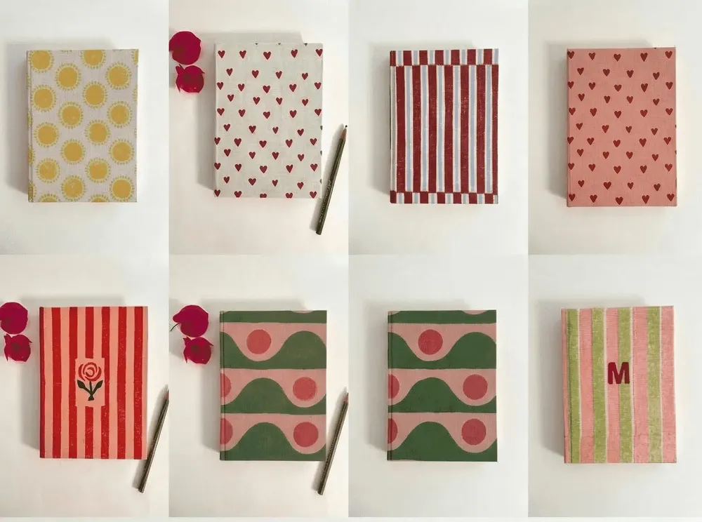 Papeterie bureau - Handmade Paper Journal Notebook - A5 - CASA AMAROSA