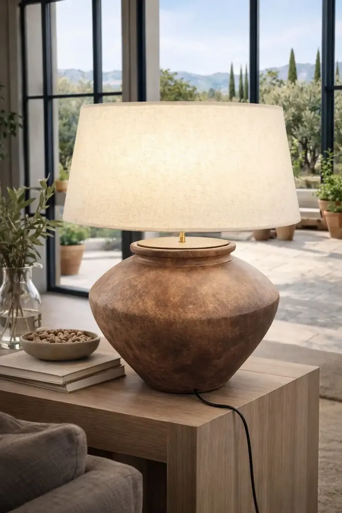 Table lamps - Terra Calm - Ceramic table lamp - ARTISAN BY MF