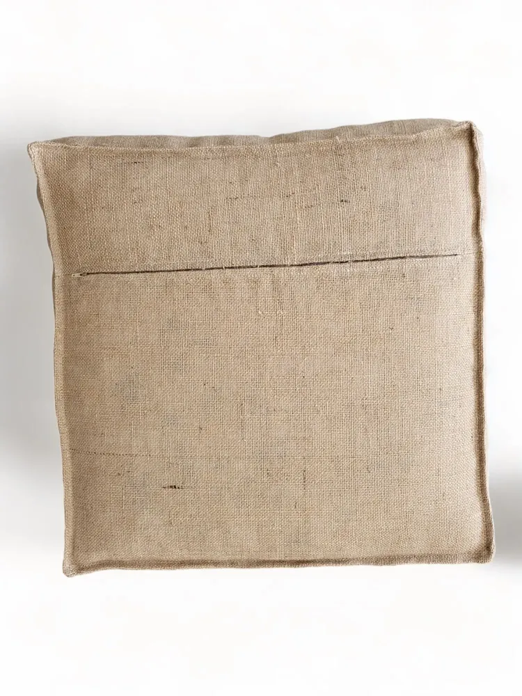 Ottomans - Azulejo Heritage Pouf , floor seating, bench cushion seat custom made - ARTISAN BY MF