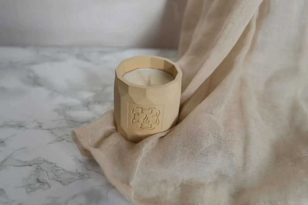 Candles - OSMANTHUS FIG - SCENTED CANDLE - FLAMME D'ÉLIXIR