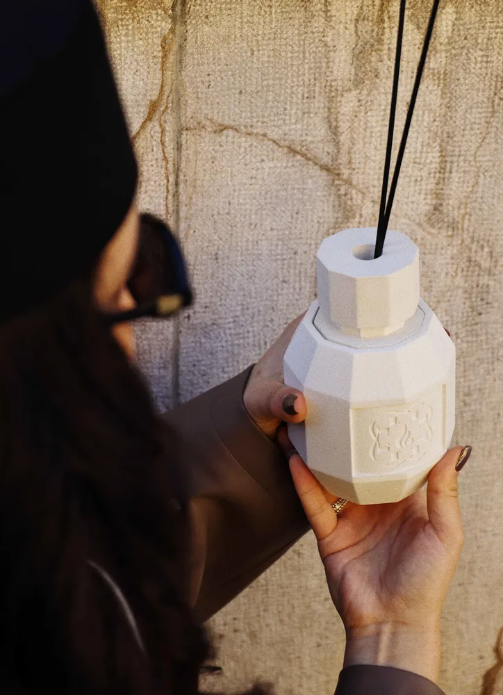 Scent diffusers - SAFRRON CARDAMOM - FRAGRANCE DIFFUSER - FLAMME D'ÉLIXIR