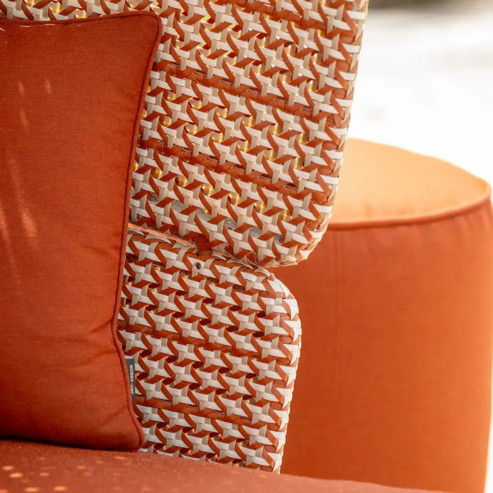 Canapés de jardin - Méridienne wicker Phil - JATI KEBON