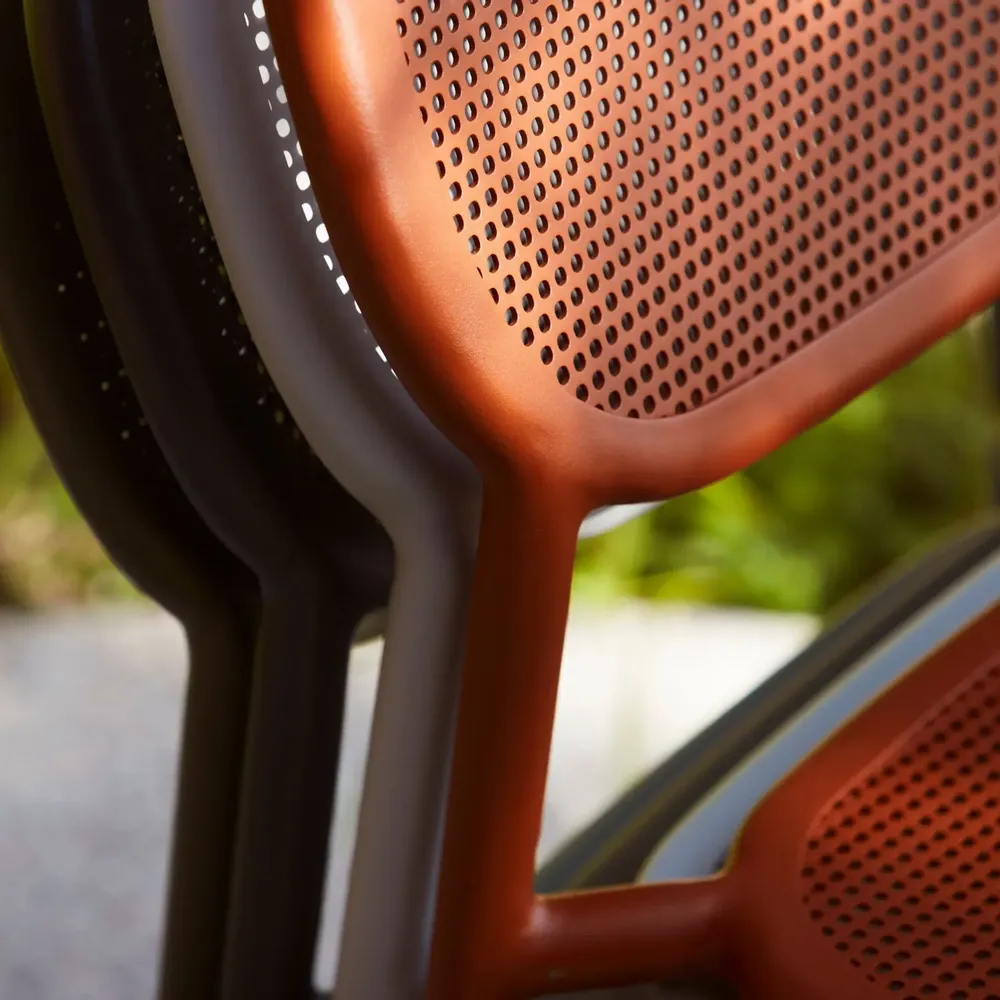 Lawn chairs - Gusto Stackable Side chair - JATI KEBON