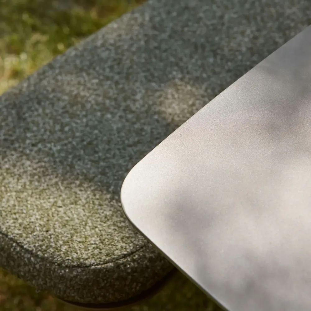 Tables de jardin - Table à manger en aluminium Squadro - JATI KEBON