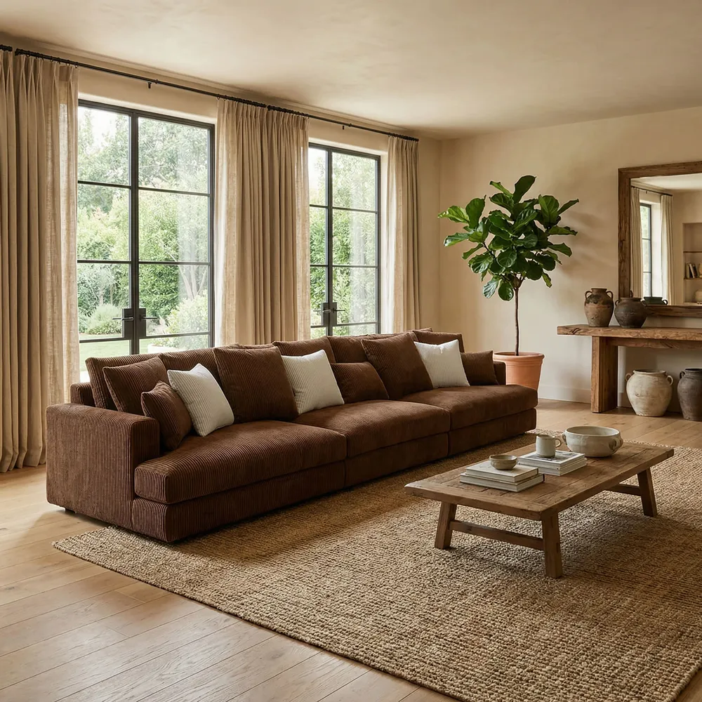 Sofas - ROMA 357 cm sofa - EMPREINTE DU TEMPS