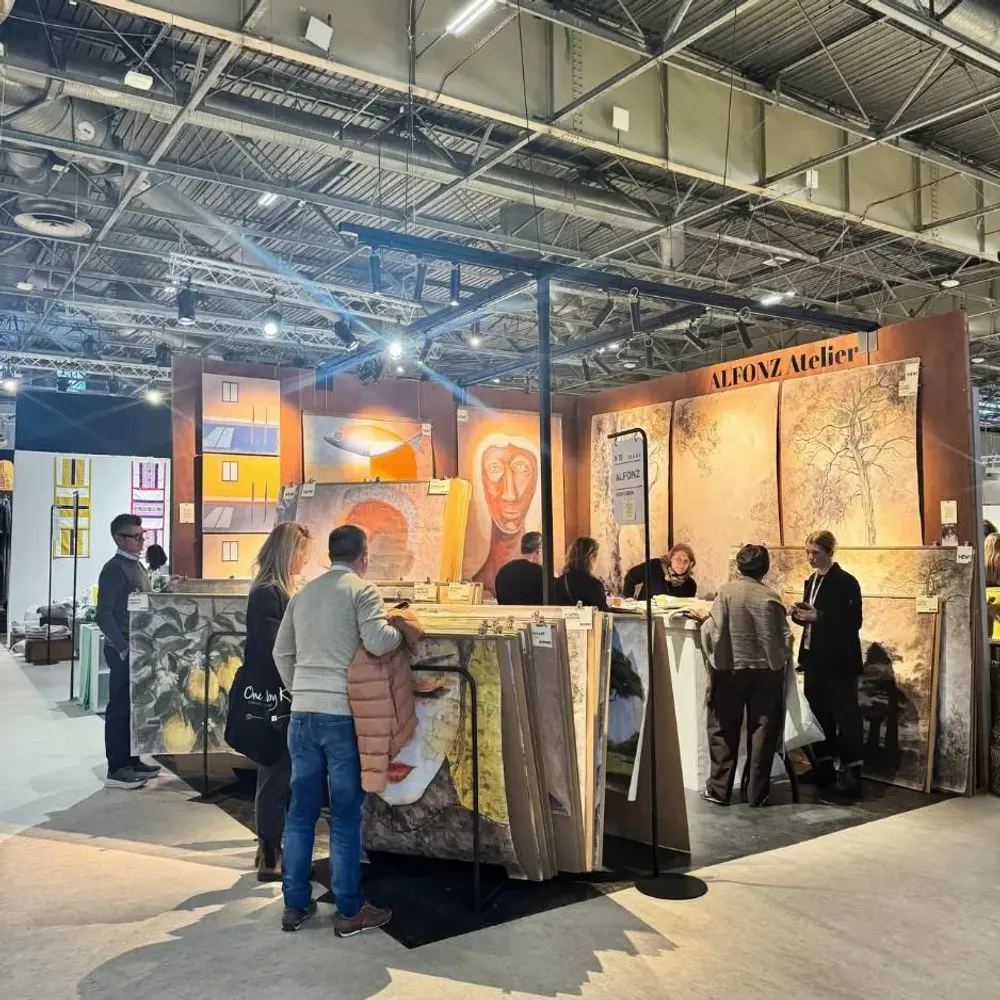 Autres décorations murales - Panneaux de papier froissé - collection JANVIER 2026 - ALFONZ