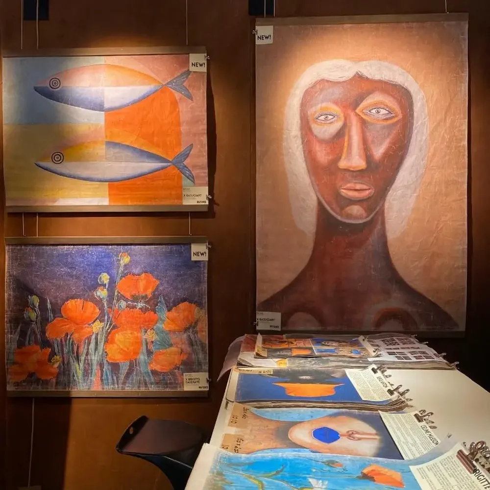 Autres décorations murales - Panneaux de papier froissé - collection JANVIER 2026 - ALFONZ