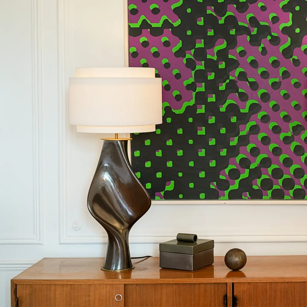 Table lamps - Adagio bronze lamp - ARCHIBALDA