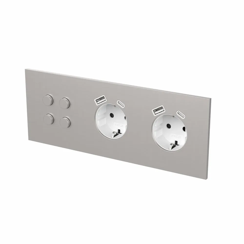 Recessed lighting - LIGHT AND BUTTON | ROUND BUTTON - FEDE