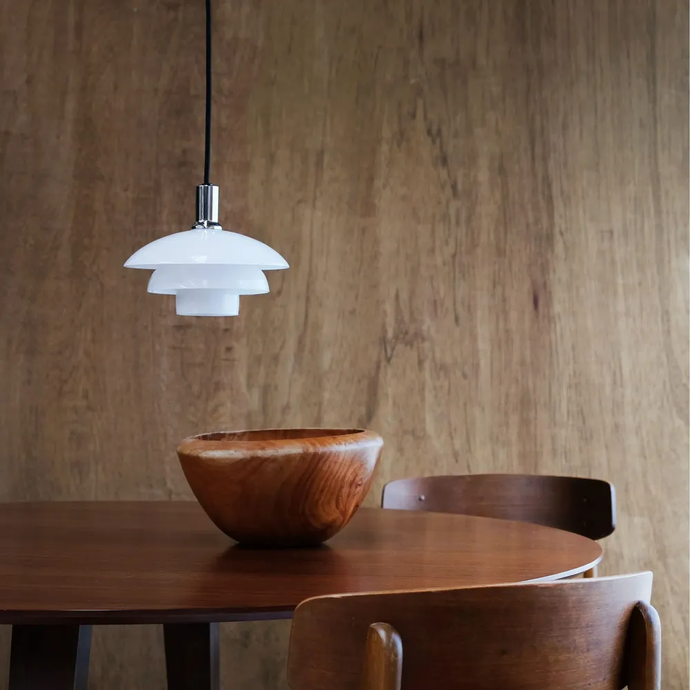 Ceiling lights - Morph D28 opal pendant - DYBERG LARSEN