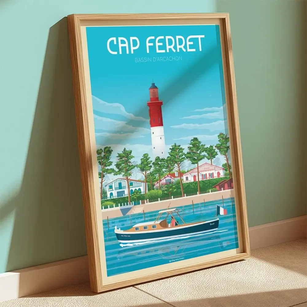 Affiches - Affiches d'art "Voyages" 50x70 cm, et 30x40 cm - WALL EDITIONS