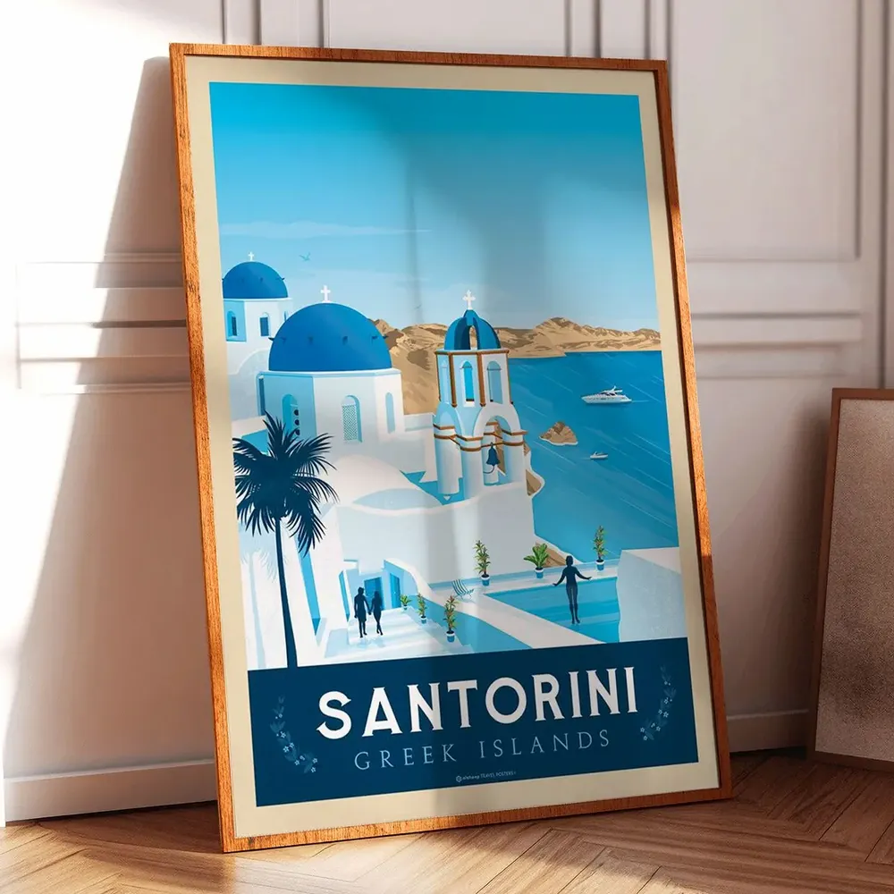 Affiches - Affiches d'art "Voyages" 50x70 cm, et 30x40 cm - WALL EDITIONS