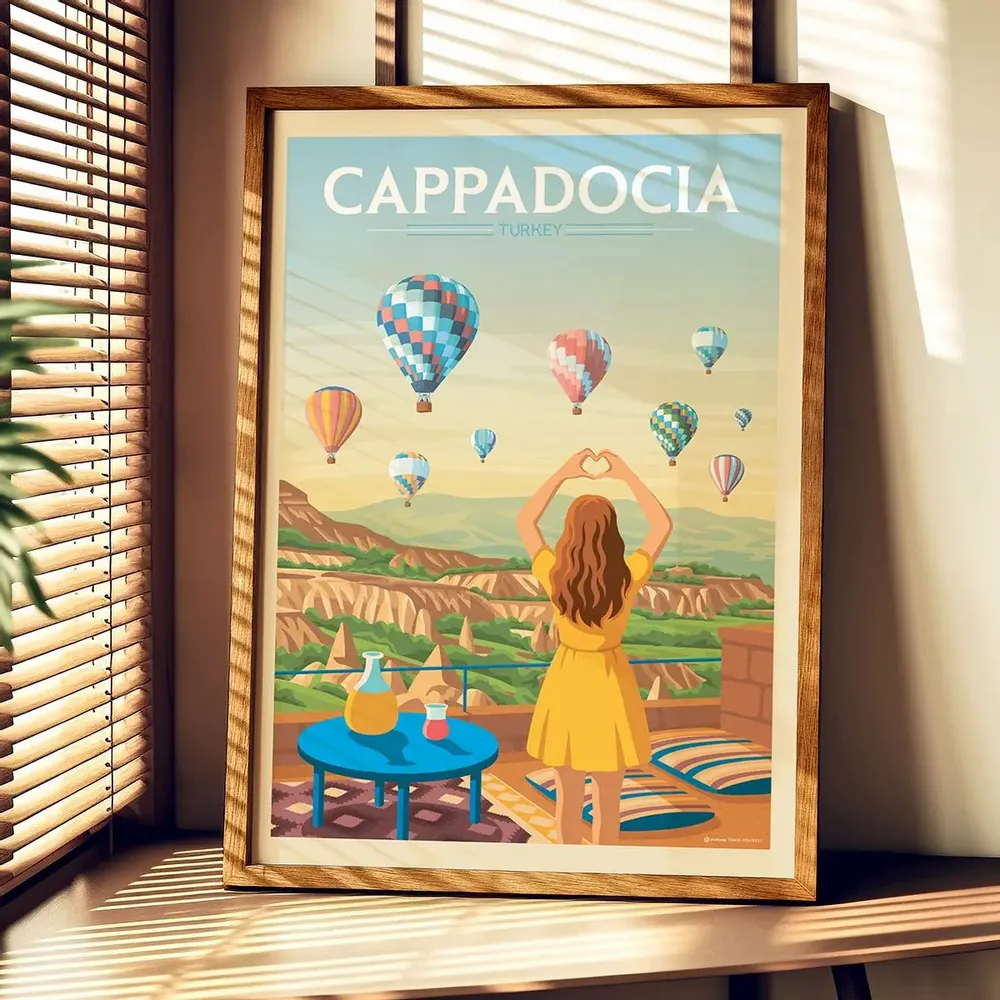 Affiches - Affiches d'art "Voyages" 50x70 cm, et 30x40 cm - WALL EDITIONS