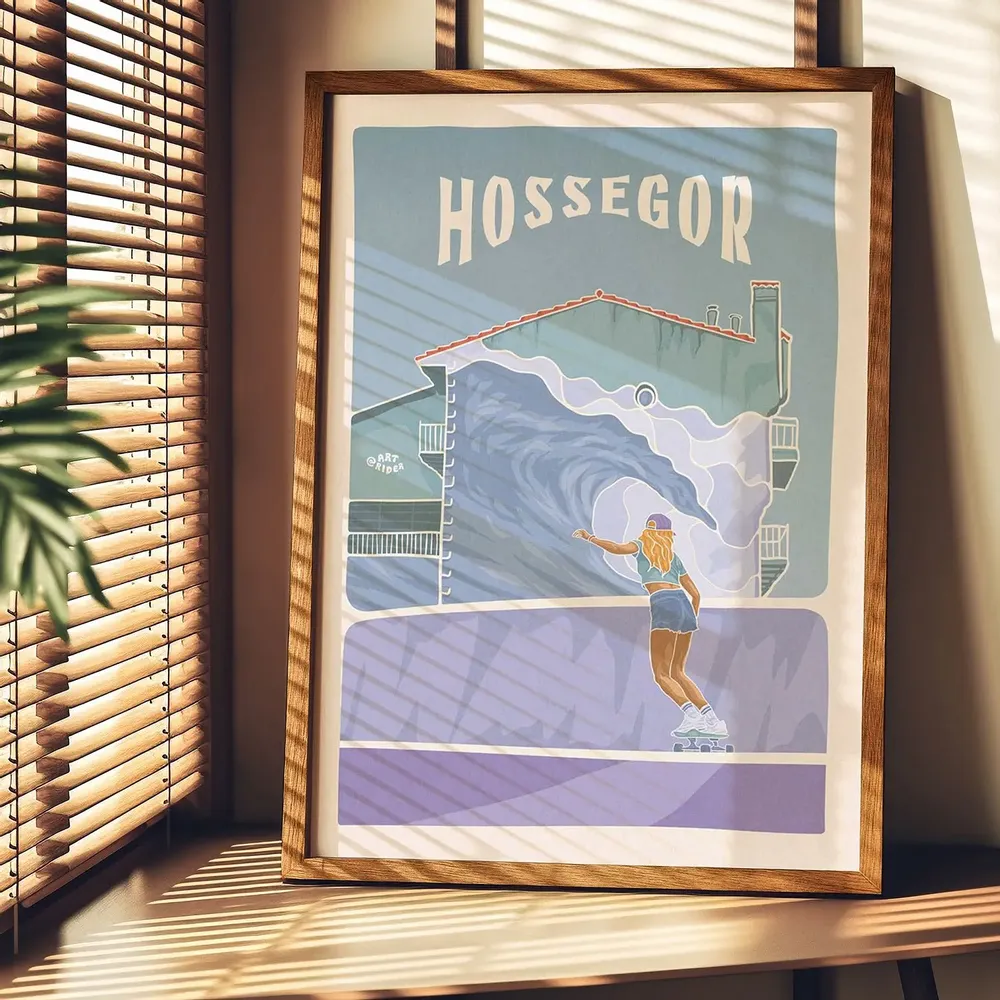 Affiches - Affiches d'art "Voyages" 50x70 cm, et 30x40 cm - WALL EDITIONS