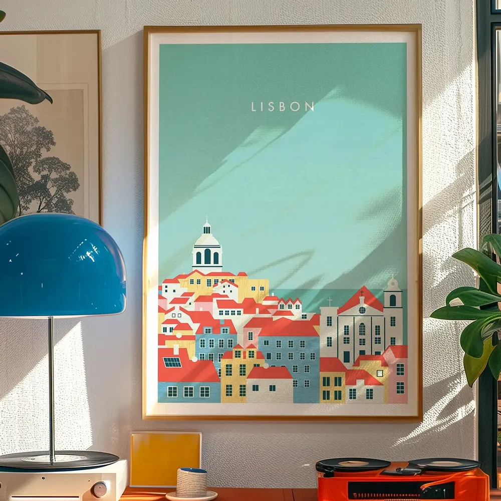 Affiches - Affiches d'art "Voyages" 50x70 cm, et 30x40 cm - WALL EDITIONS