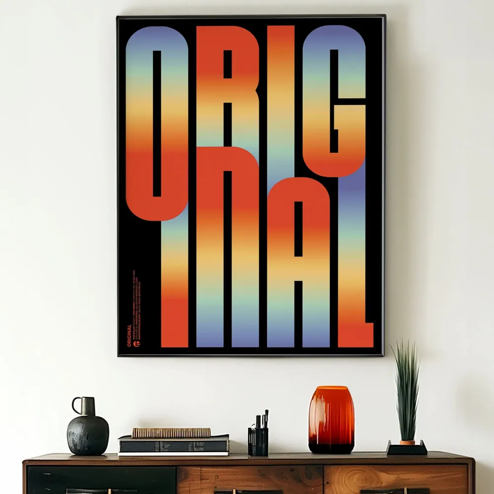 Affiches - Affiches d'art "DESIGN" 50x70 cm, et 30x40 cm - WALL EDITIONS