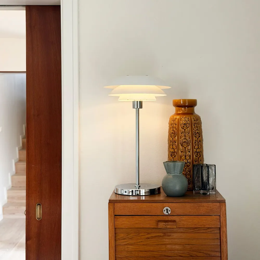 Table lamps - DL31 white table lamp - DYBERG LARSEN