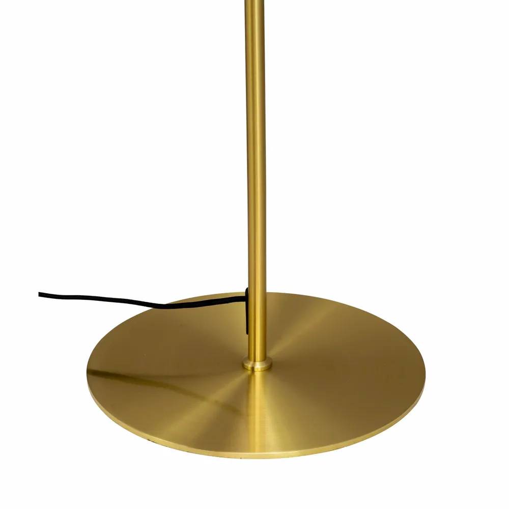 Table lamps - DL31 opal/ brass floor lamp - DYBERG LARSEN