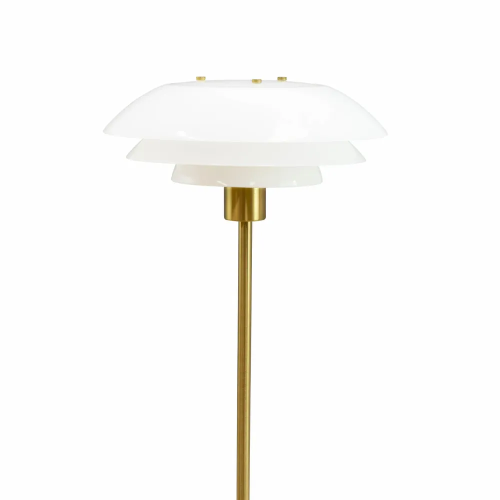 Table lamps - DL31 opal/ brass floor lamp - DYBERG LARSEN