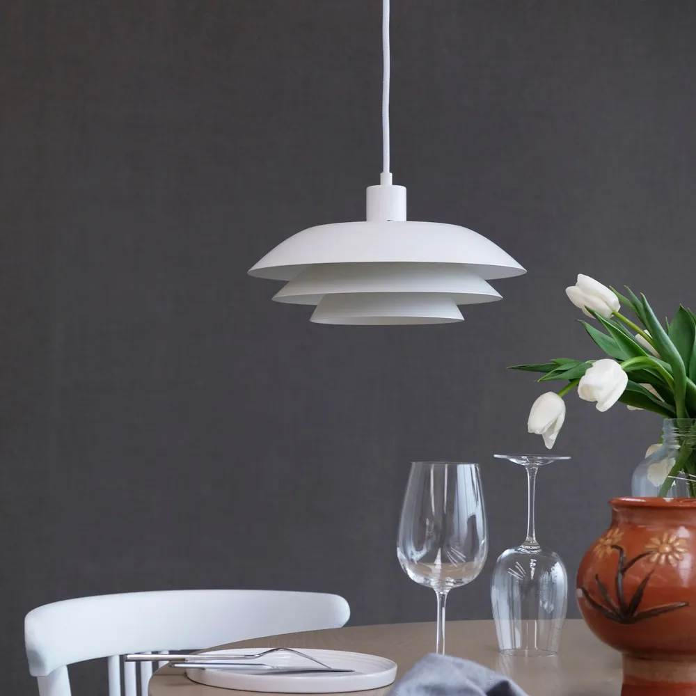 Plafonniers - Suspension blanche DL31 - DYBERG LARSEN