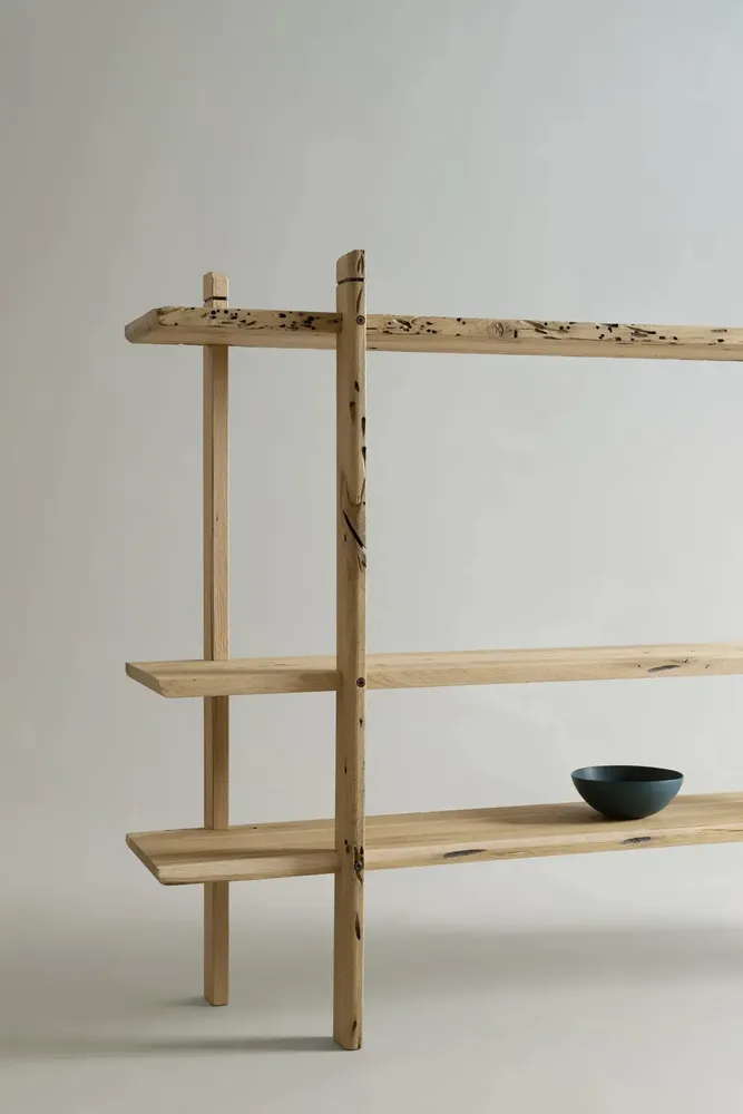 Bibliothèques - Pontile | Système Modulaire en Chêne de Bricole Vénitienne - DE ZOTTI & DE BRICOLA