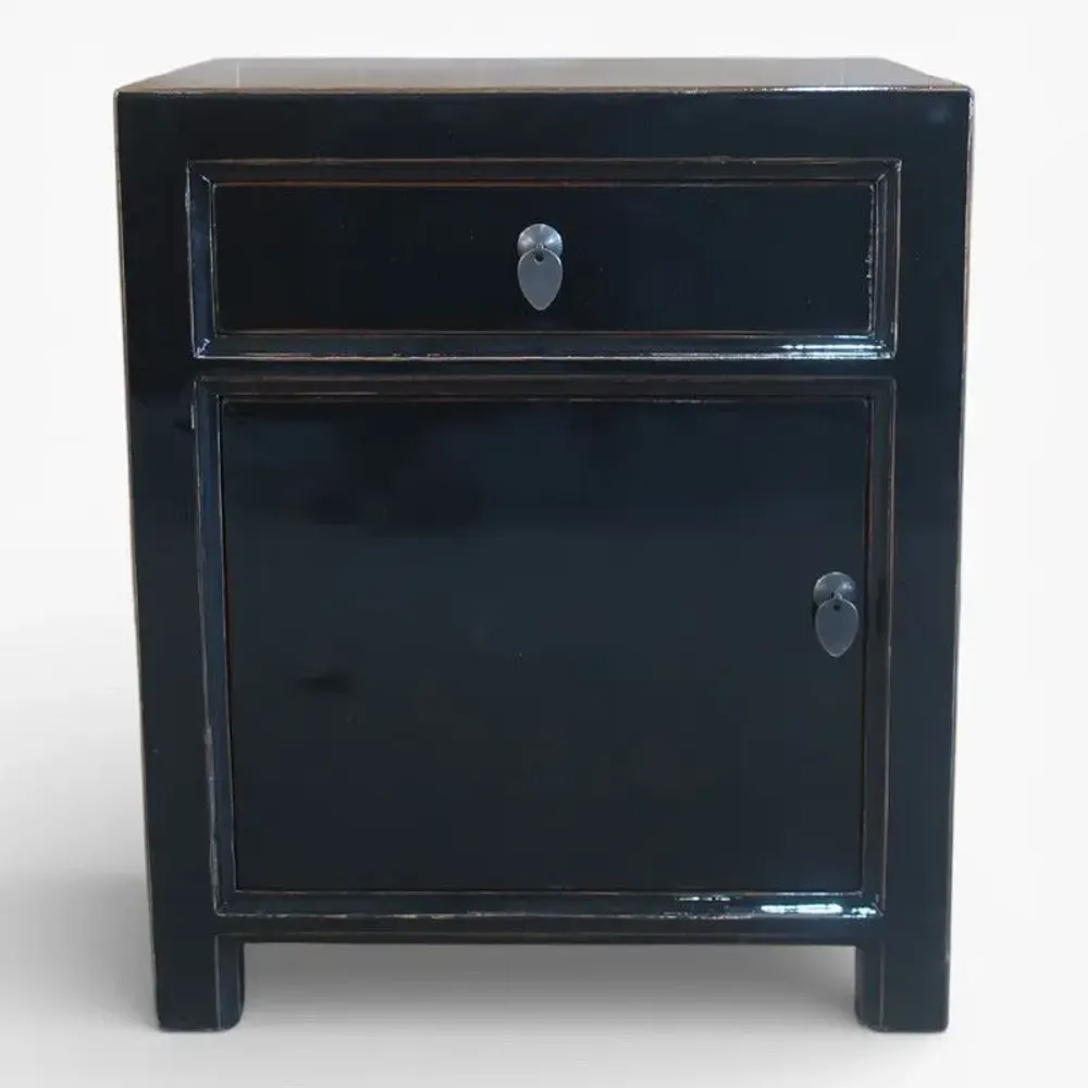 Night tables - Small cabinet – Natural or hand lacquered finish - PAGODA INTERNATIONAL