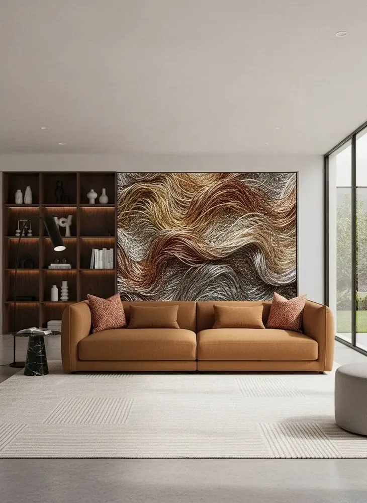 Canapés - Canapé LONDON Brique - EMPREINTE DU TEMPS