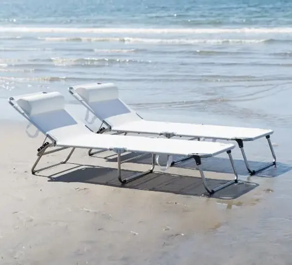 Lawn armchairs - Amigo Sun Lounger – Comfort Meets Practicality - FIAM SRL