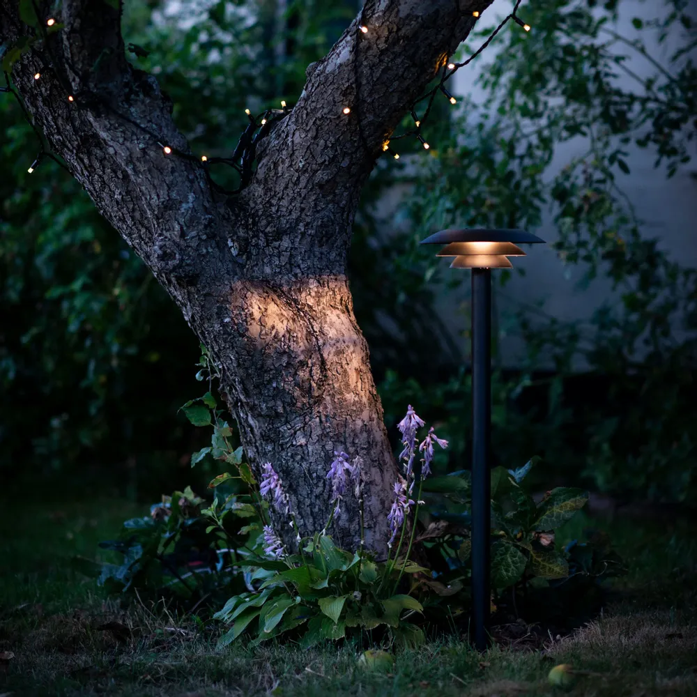Outdoor wall lamps - DL25 black path lampe outdoor - DYBERG LARSEN