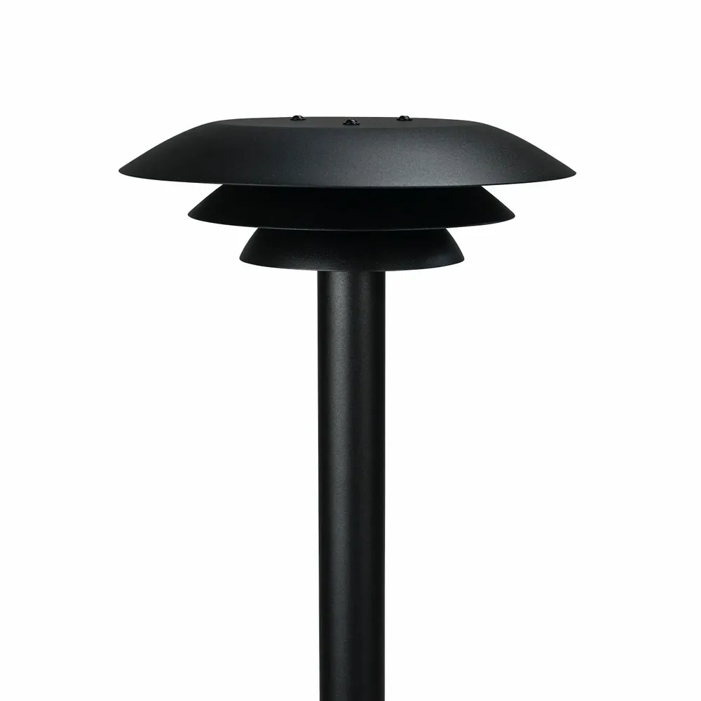 Outdoor wall lamps - DL25 black path lampe outdoor - DYBERG LARSEN