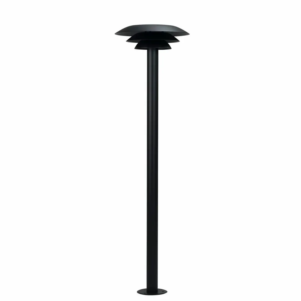 Outdoor wall lamps - DL25 black path lampe outdoor - DYBERG LARSEN