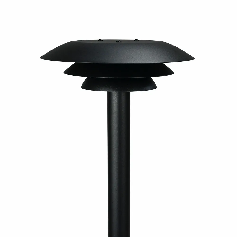 Outdoor wall lamps - DL25 black path lampe outdoor - DYBERG LARSEN