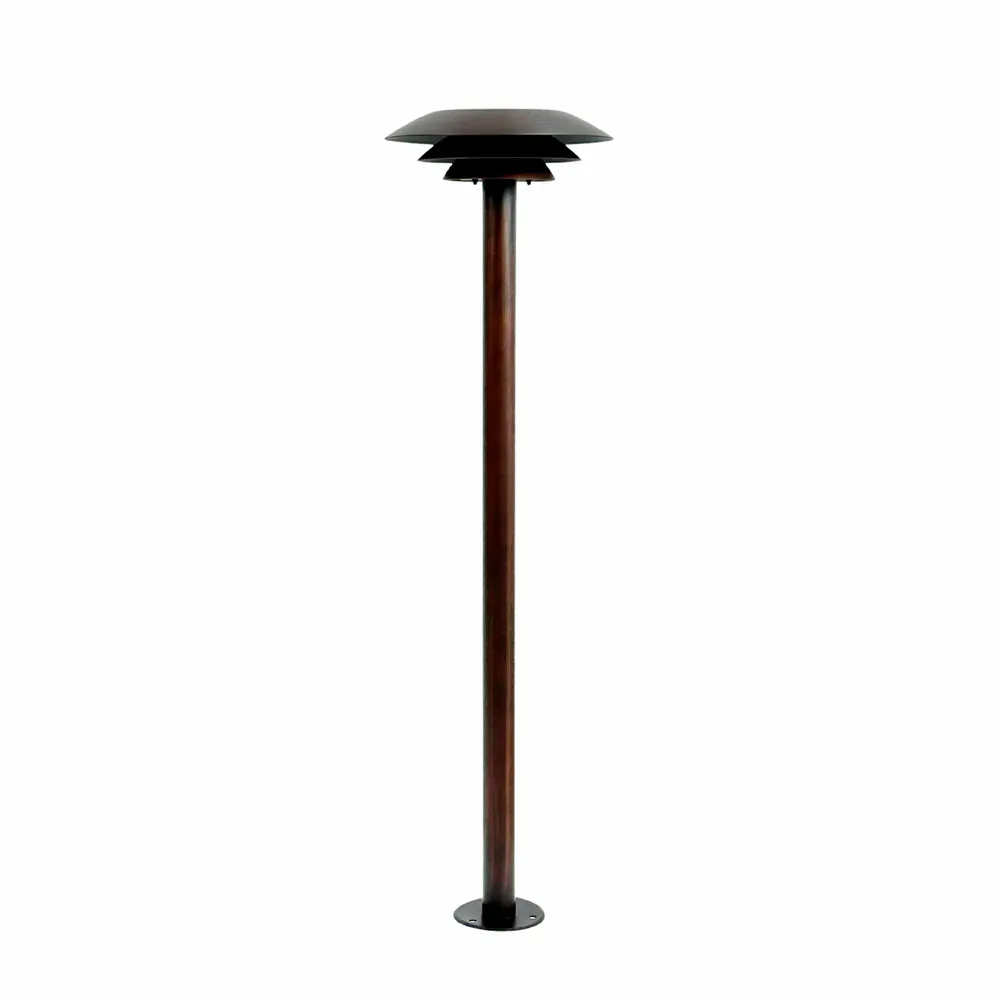 Outdoor floor lamps - DL25 path lamp copper look outdoor - DYBERG LARSEN
