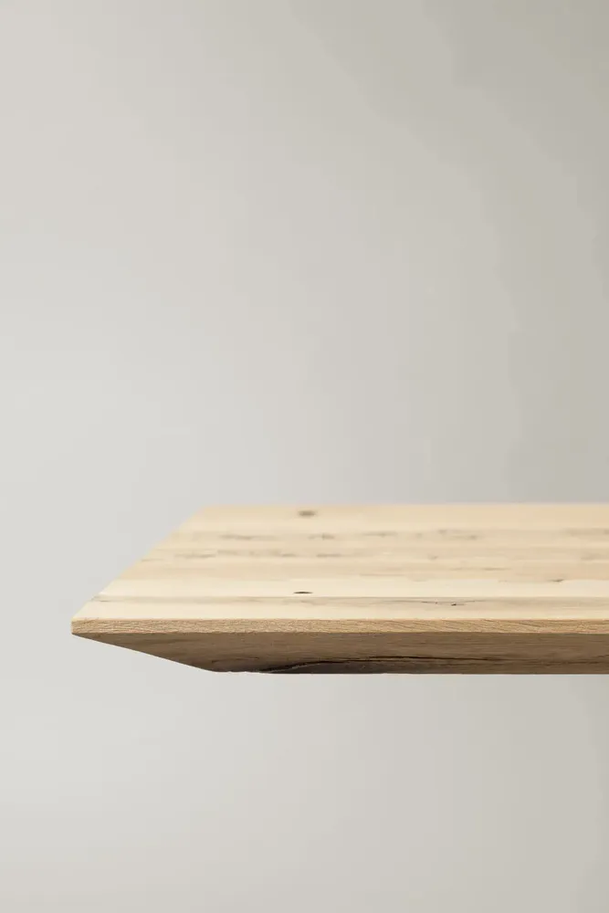 Tables for hotels - Passerella | Dining Table in Bricola Oak and Iron - DE ZOTTI & DE BRICOLA