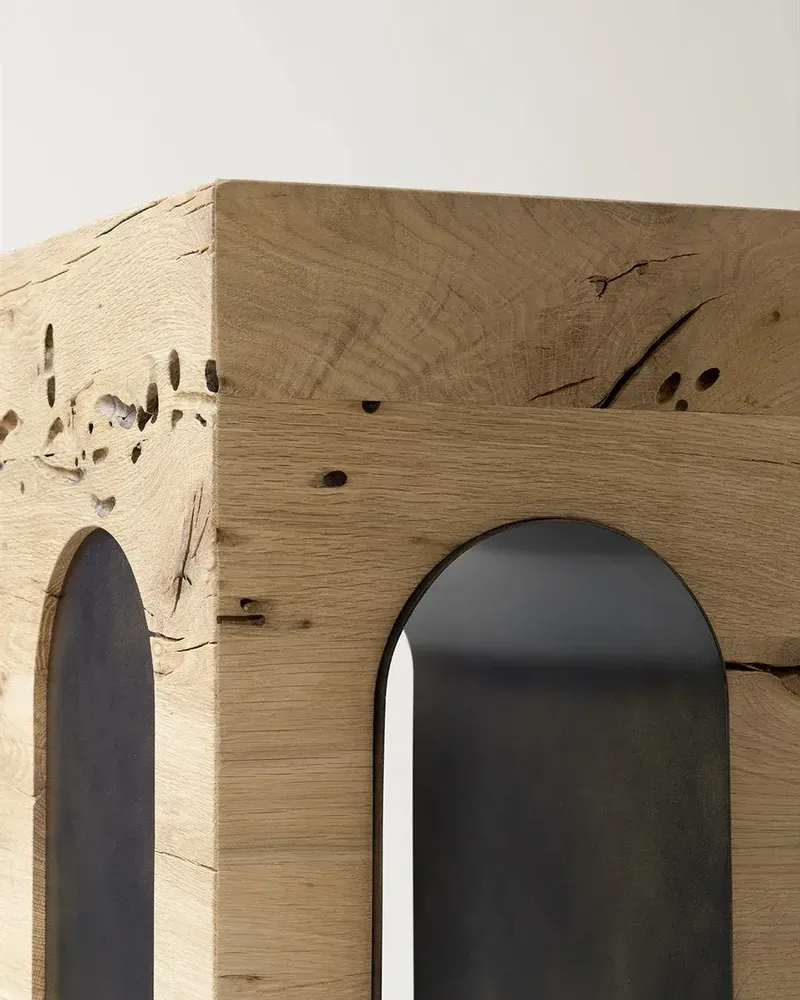 Tabourets pour collectivités - SotoPortego | Tabouret en Chêne de Bricole de Récupération - DE ZOTTI & DE BRICOLA