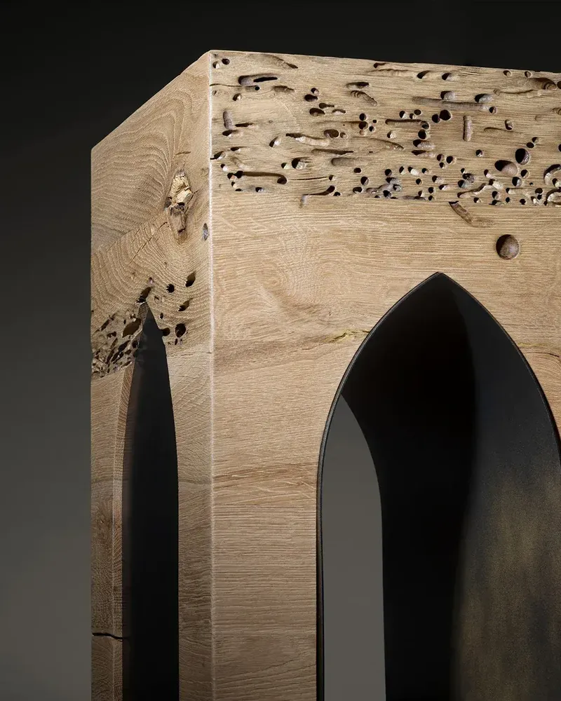 Tabourets pour collectivités - SotoPortego | Tabouret en Chêne de Bricole de Récupération - DE ZOTTI & DE BRICOLA