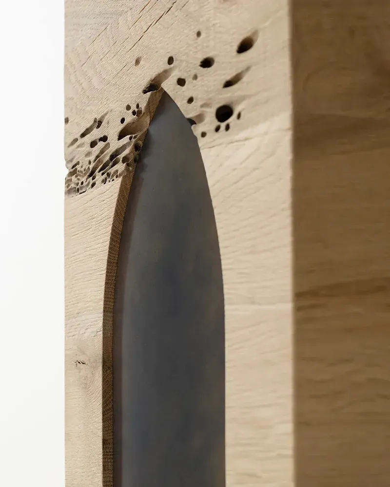 Tabourets pour collectivités - SotoPortego | Tabouret en Chêne de Bricole de Récupération - DE ZOTTI & DE BRICOLA