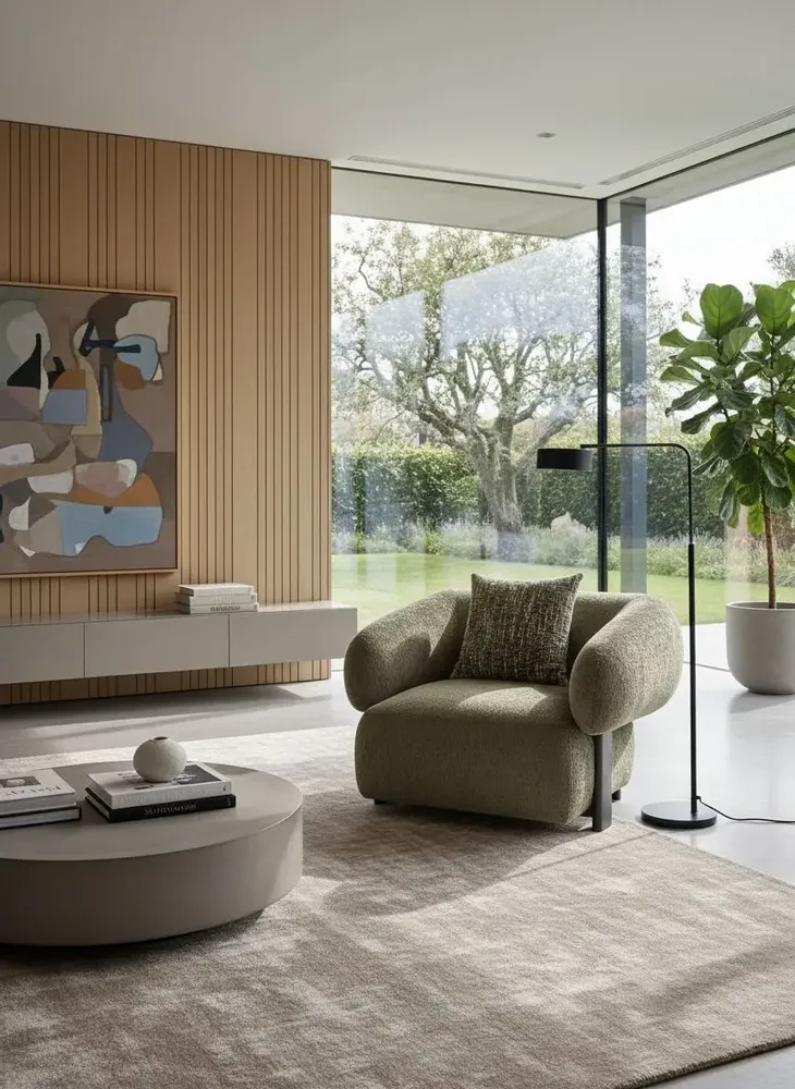 Armchairs - TIGA armchair - EMPREINTE DU TEMPS