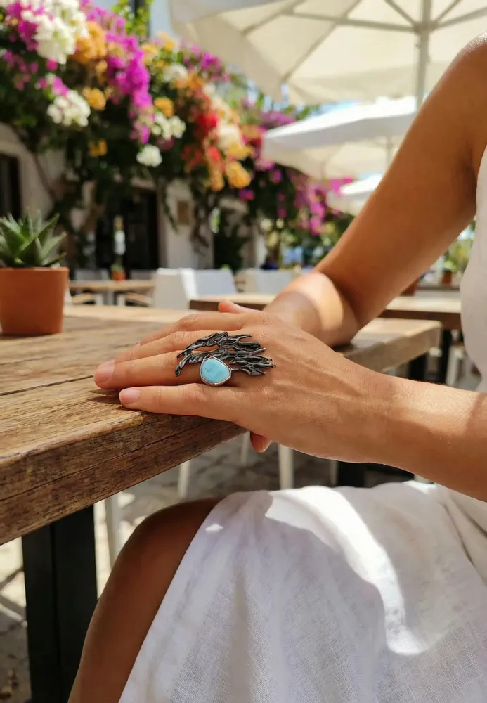 Jewelry - Seven Seas Ring - V UNIQUENESS FINE GREEK JEWELRY