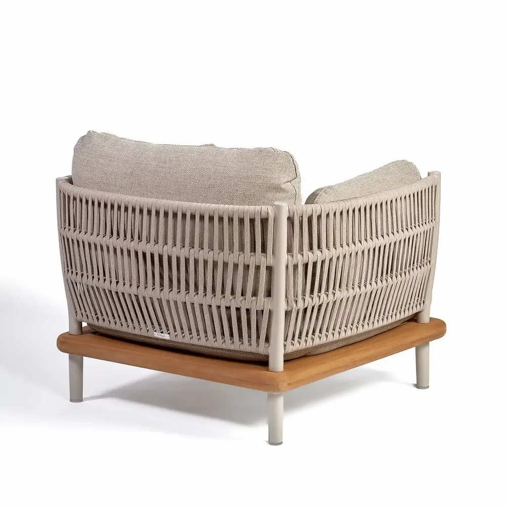 Lawn armchairs - FIJI OUTDOOR ARMCHAIR - CRISAL DECORACIÓN