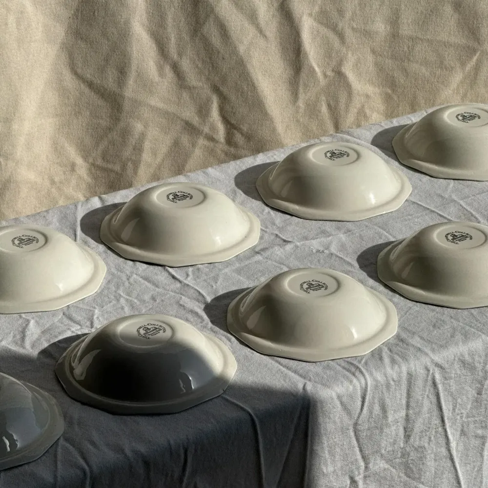 Bowls - The Chartwell Fruit Pattern Cups Set of 11 - OFFICE OBJETS