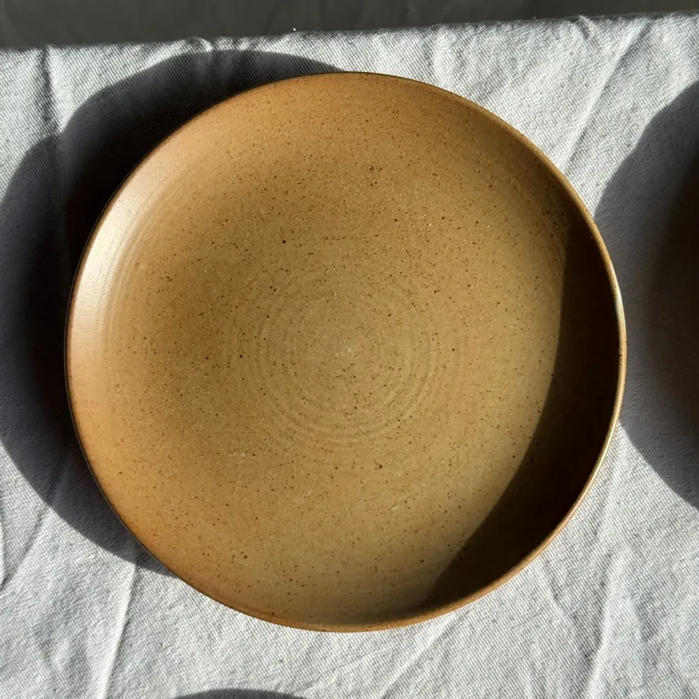 Assiettes au quotidien - Lot de 6 assiettes à dessert en grès Village France D20 - OFFICE OBJETS