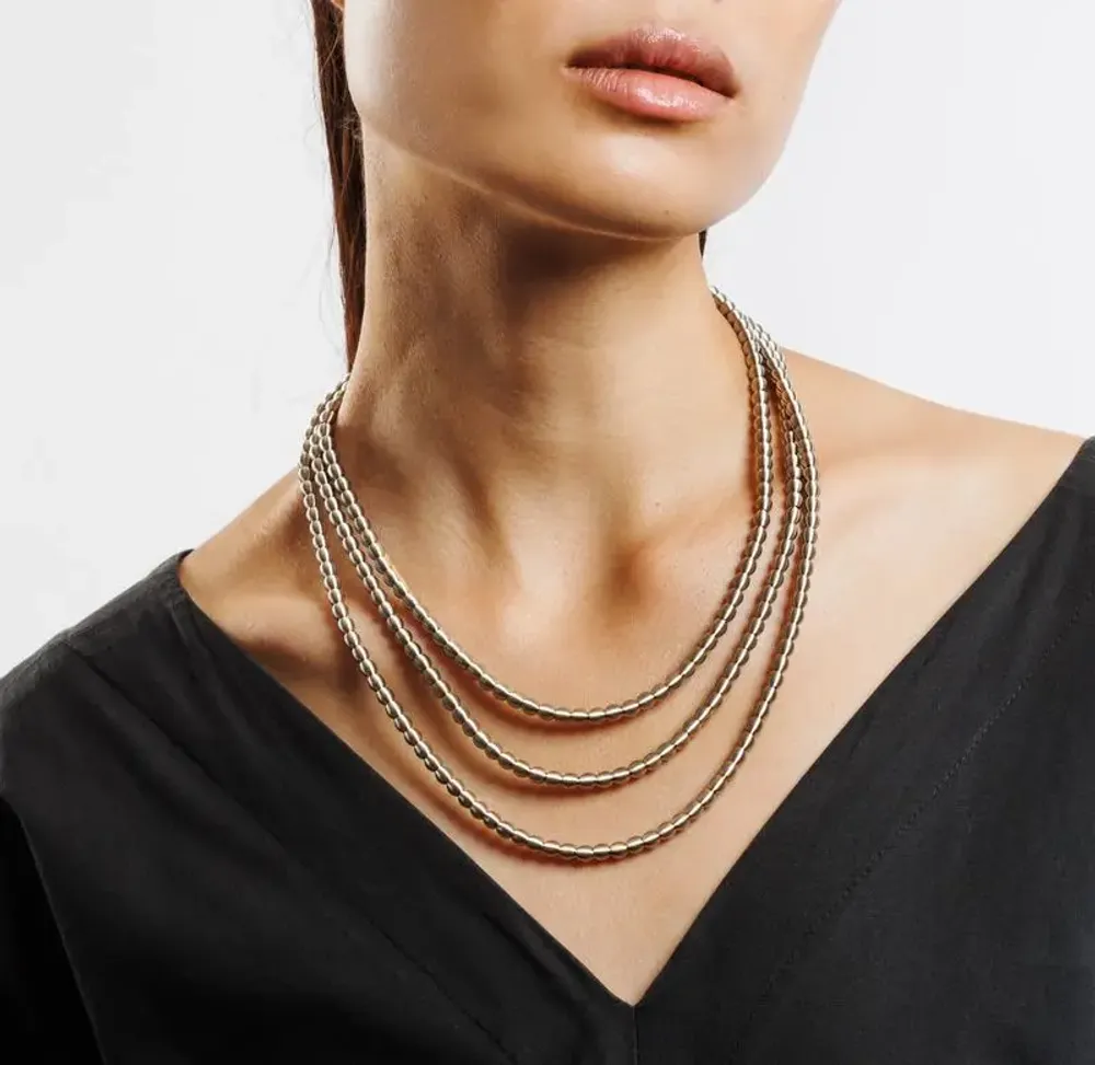 Objets de décoration - COLLIER CHAPELET SHORT - LA MOLLLA® BIJOUX