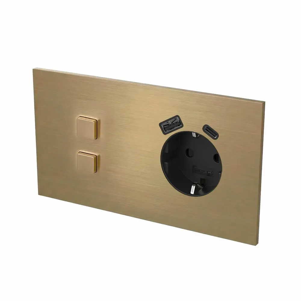 Recessed lighting - LIGHT AND BUTTON | SQUARE BUTTON - FEDE