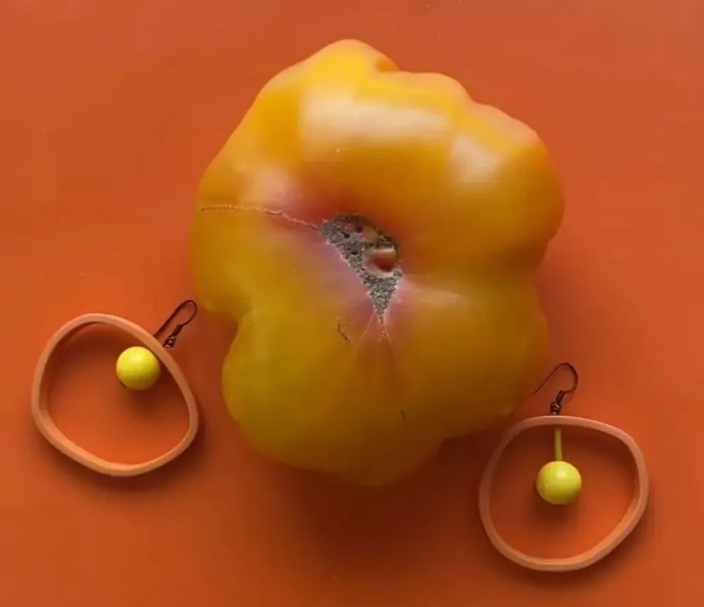 Gifts - Em black/white earrings - SAMUEL CORAUX