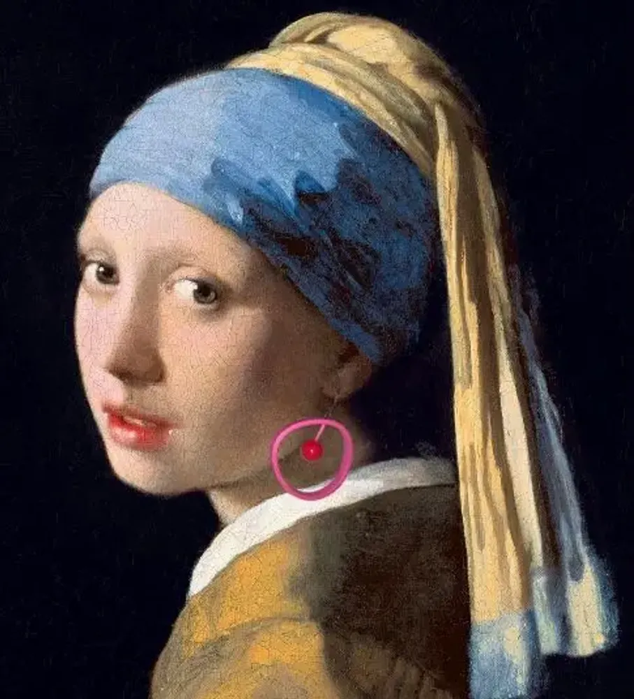 Gifts - Em black/white earrings - SAMUEL CORAUX